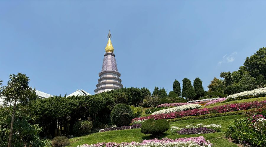 Doi Inthanon vanta con orgoglio il suo posto all'interno dei confini del Parco Nazionale