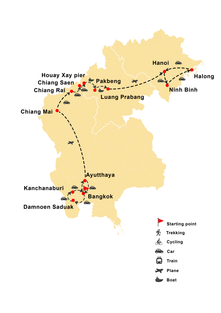 Passione Thailandia, Laos e Vietnam 21 giorni 20 notti