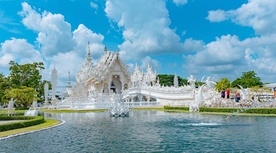 Structure of Wat Rong Khun