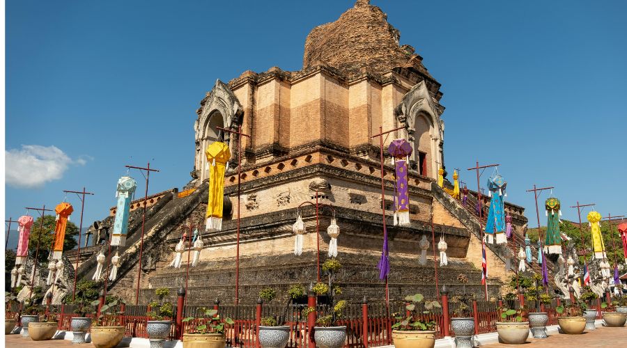 Il punto di forza del Wat Chedi Luang