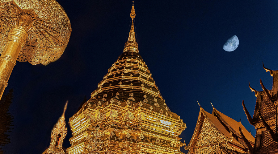 C'è un interessante racconto sull'origine di Wat Phra That Doi Suthep