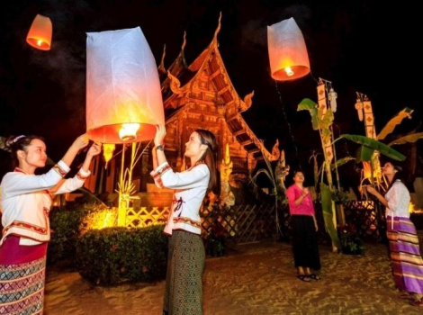 Thailandia - Festival delle Lanterne del Cielo Affascinante