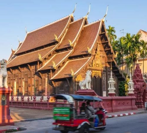 Tour in Tuk Tuk dei templi di Chiang Mai in 0,5 giorno