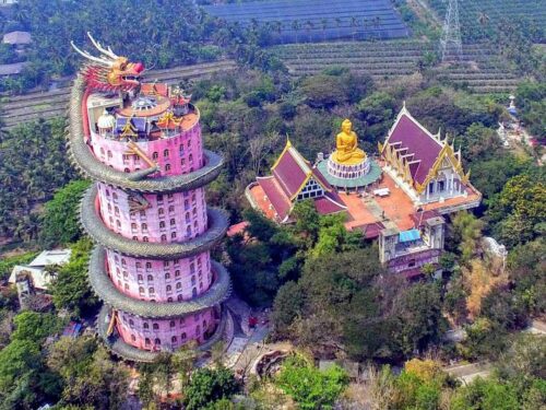 Wat Samphran: Tempio del Drago – L’architettura unica